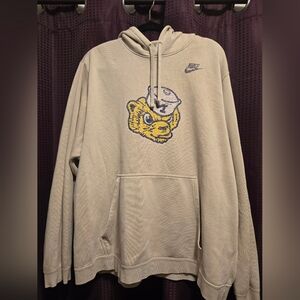 Nike Tan University Of Michigan Wolverines Hoodie